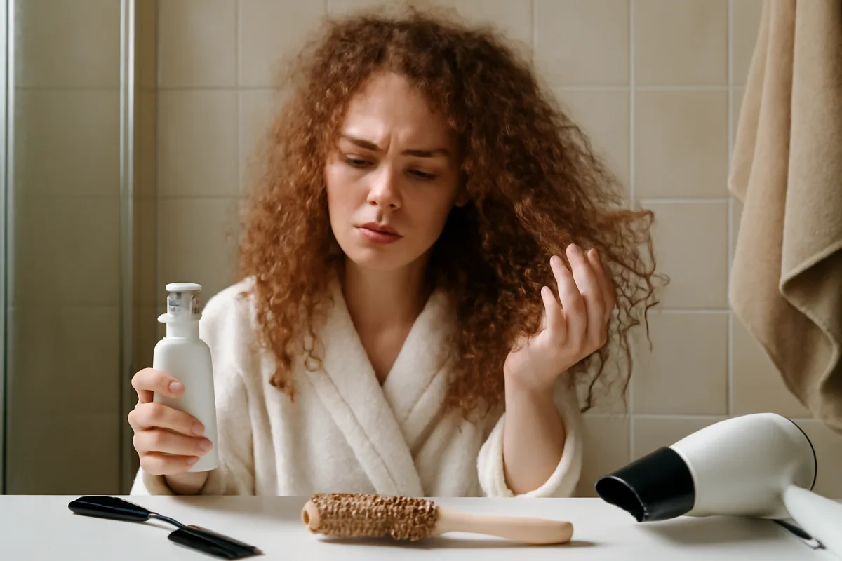 Capelli crespi dopo la doccia: consigli pratici per una chioma morbida e disciplinata