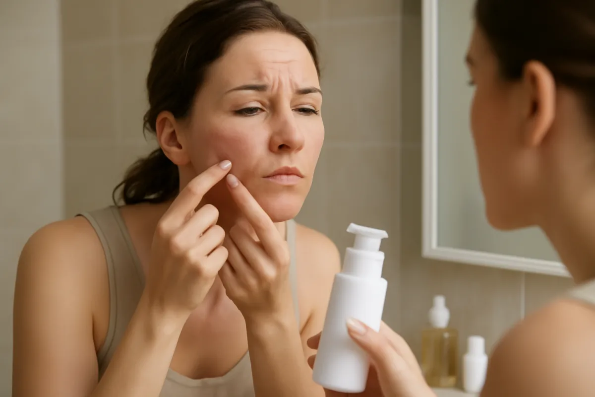 Acne adulta: come riconoscerla e trattarla in modo efficace senza aggredire la pelle