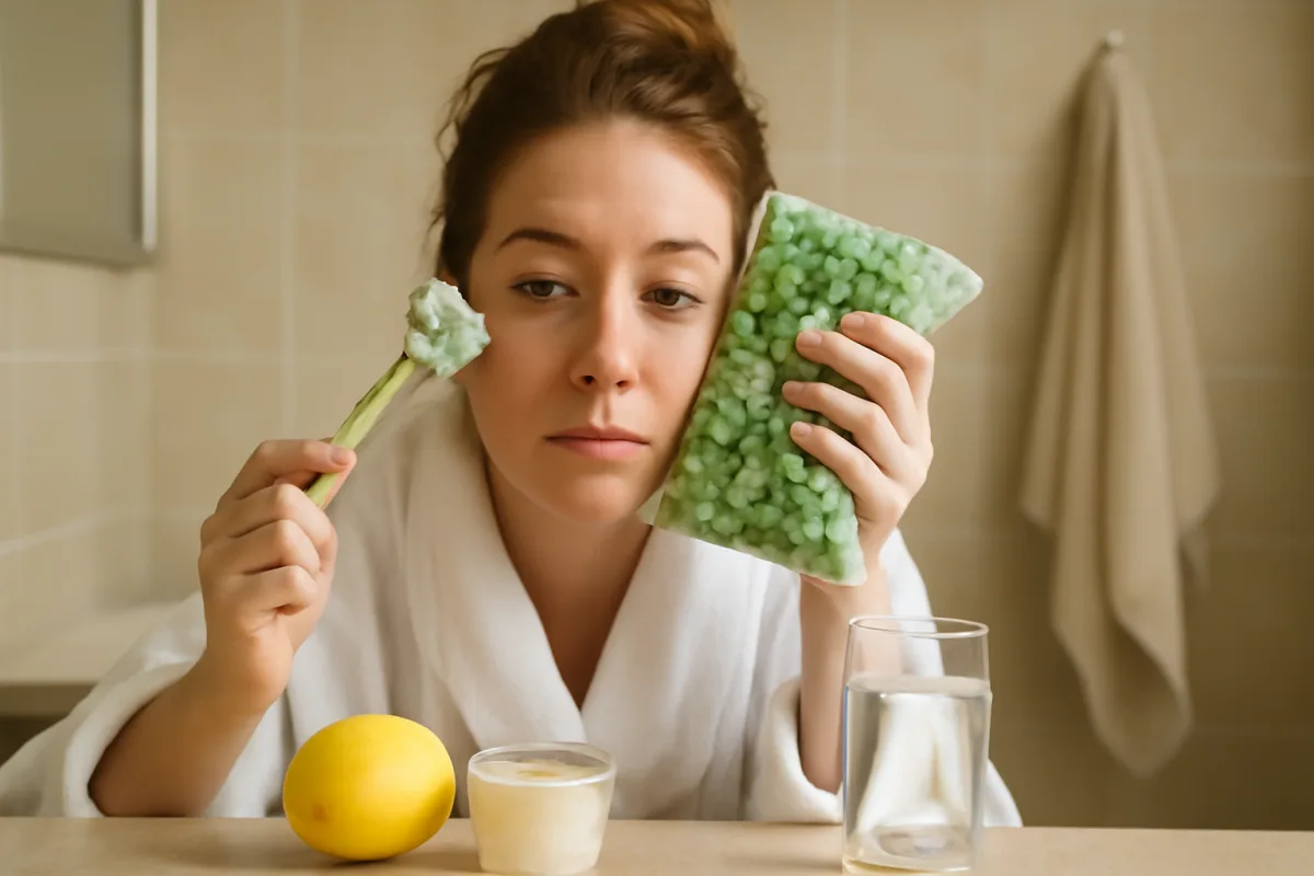 Come sgonfiare il viso al mattino? I rimedi casalinghi consigliati dai beauty coach