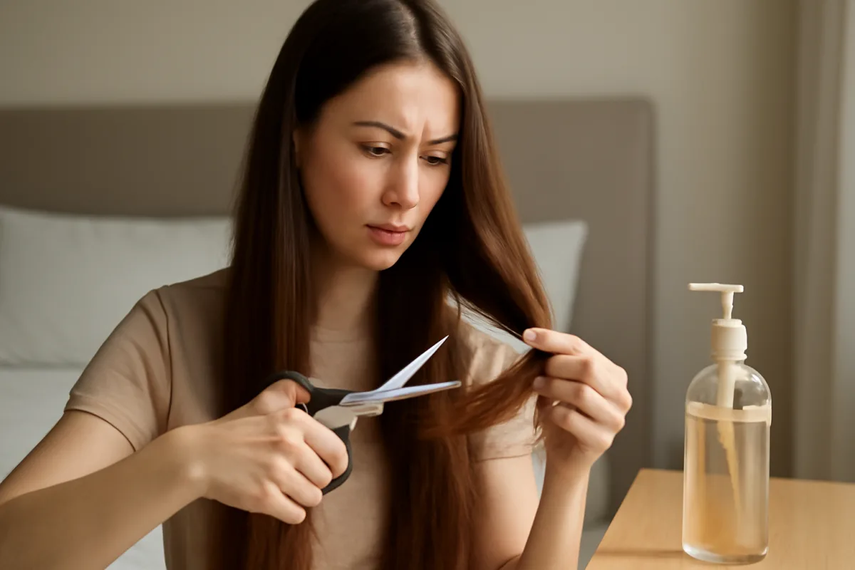 Come prevenire le doppie punte sui capelli lunghi? Il segreto che molti ignorano